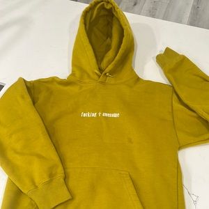 F***ing Awesome brand hoodie fits kids 12-13 yr, boys,girls, young adult